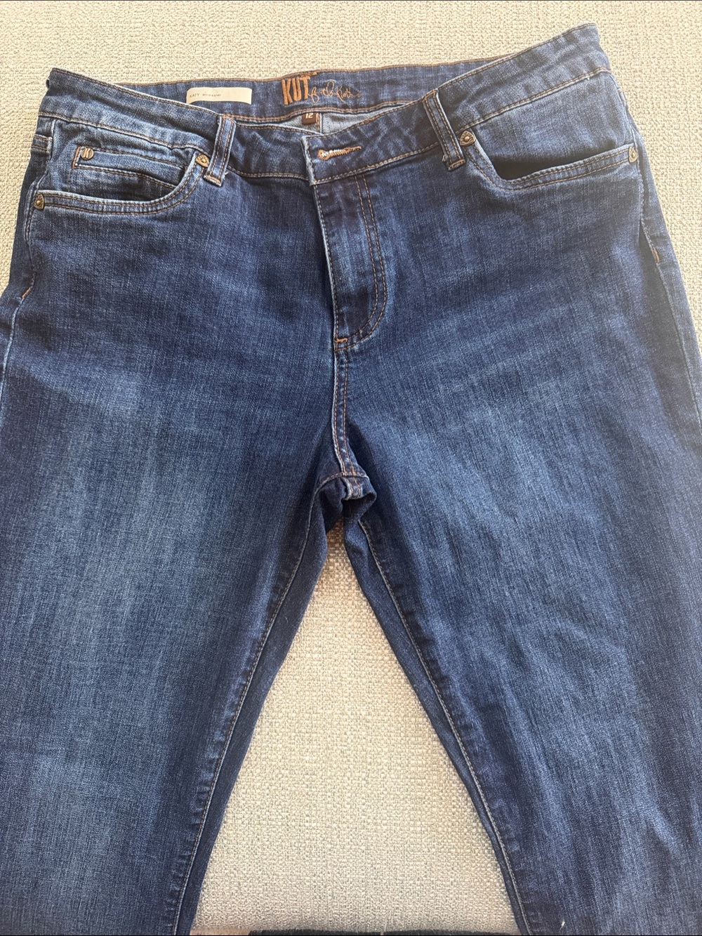 Kut from the Kloth Women’s Boyfriend Jeans - Dark Blue